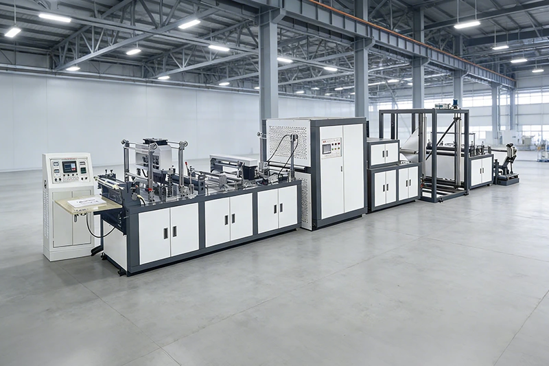 Care sunt caracteristicile mașinilor de fabricare a pungilor nețesute?