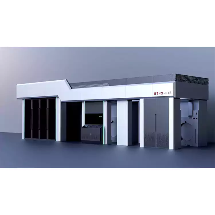 Mașină de imprimat flexo cu tambur central Servo-Drive cu 8 culori